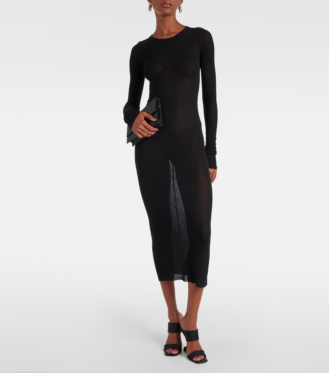 Knitted midi dress | Rick Owens