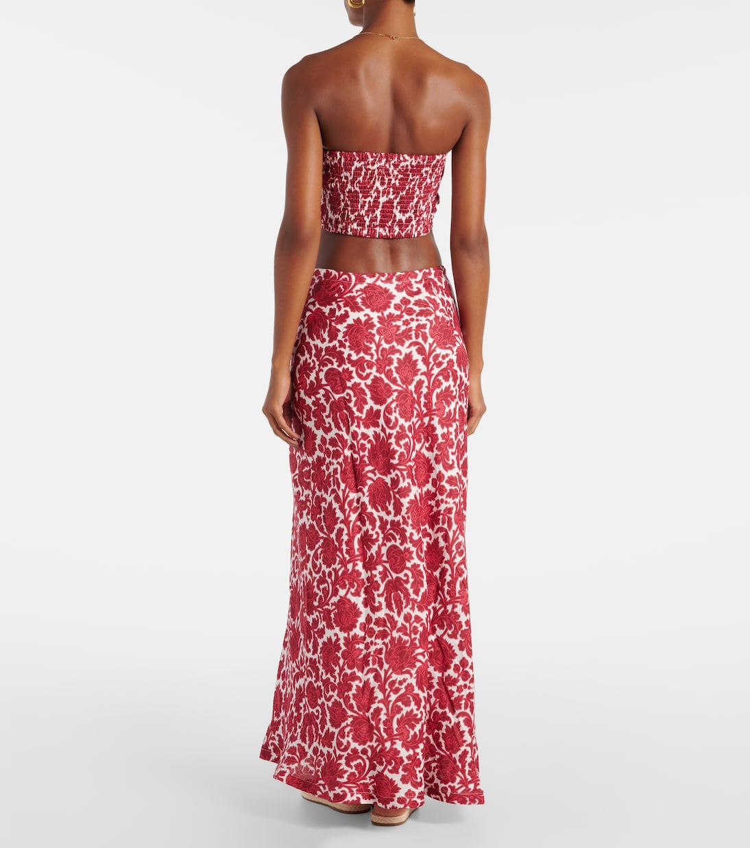 Bedrucktes Top Antibes aus Leinen | Faithfull