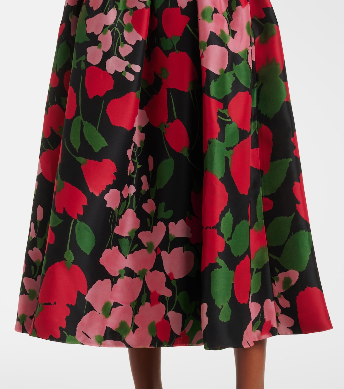 Midikleid aus Seide | Carolina Herrera