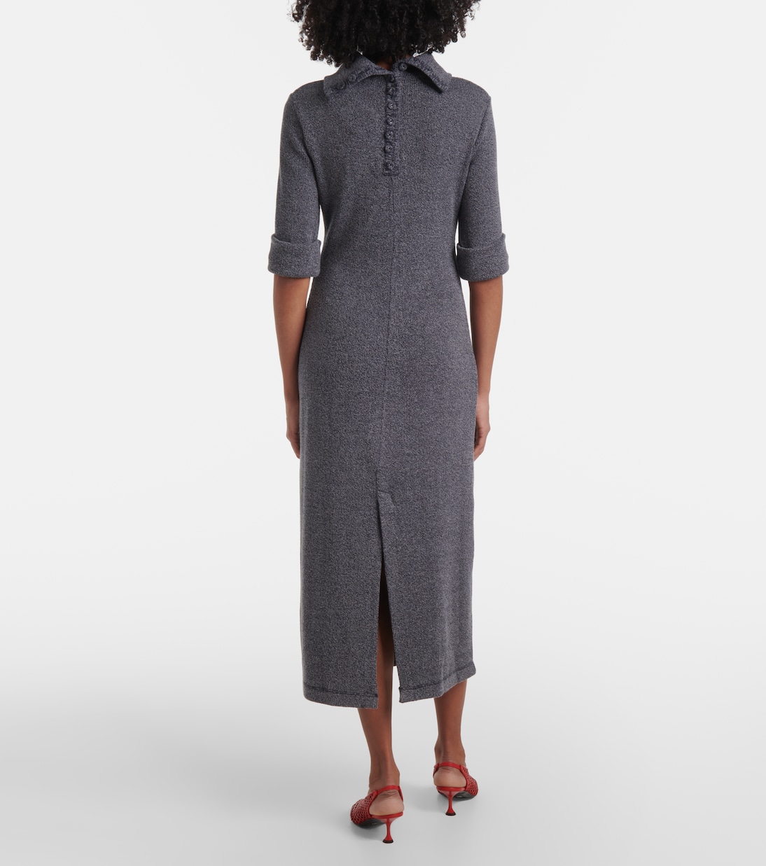 White Label Midikleid Cerine aus Bouclé | Proenza Schouler