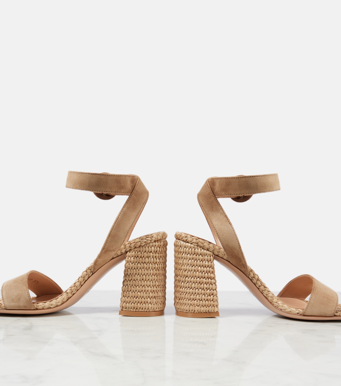 85 suede espadrille sandals | Gianvito Rossi
