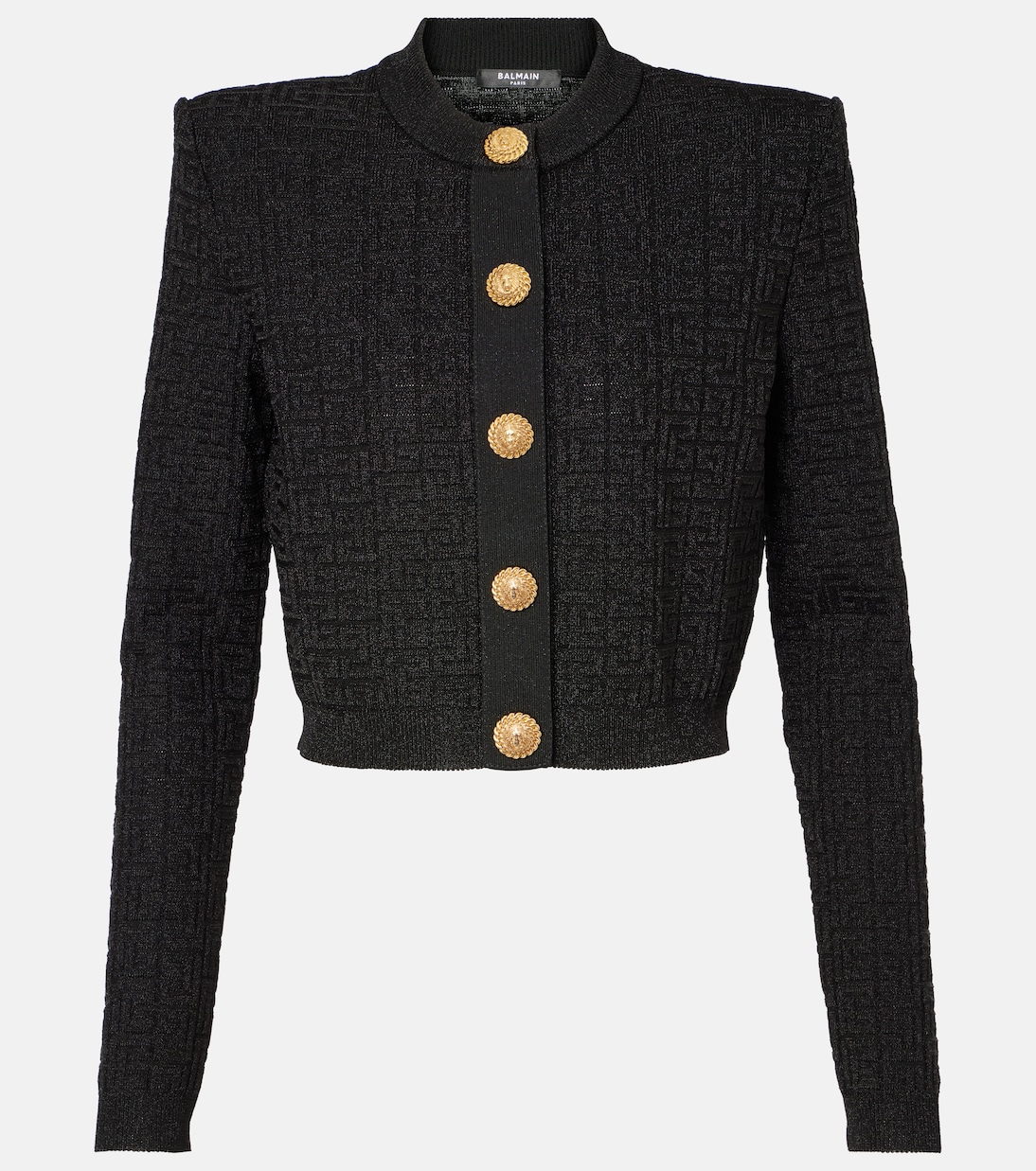 Cardigan PB Labyrinth aus Lamé | Balmain