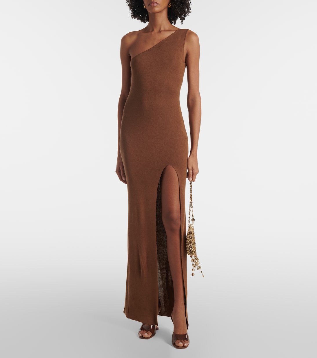 Abito lungo Hale in misto seta | Aya Muse