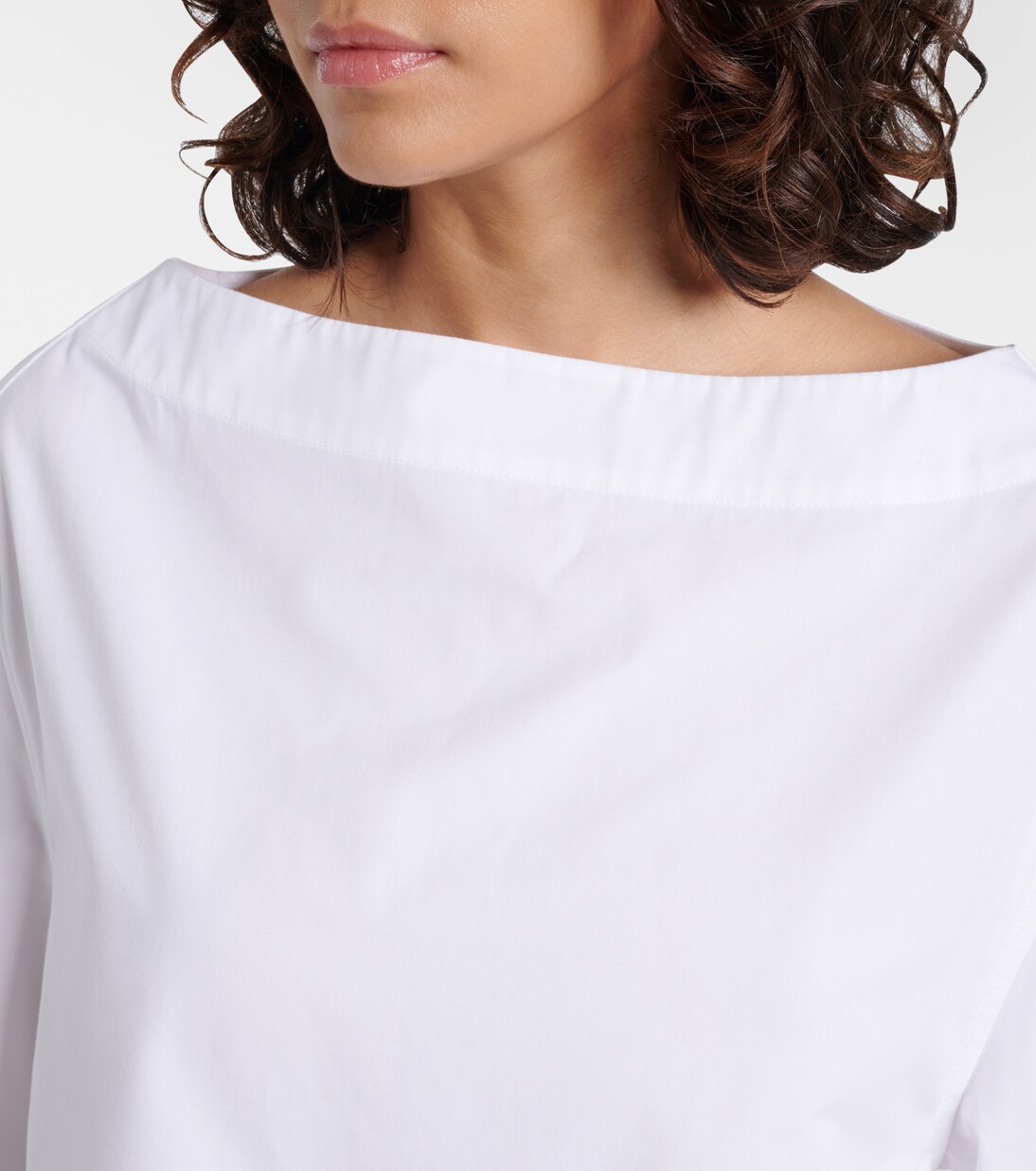 Oversize-Top aus Baumwollpopeline | Tod's