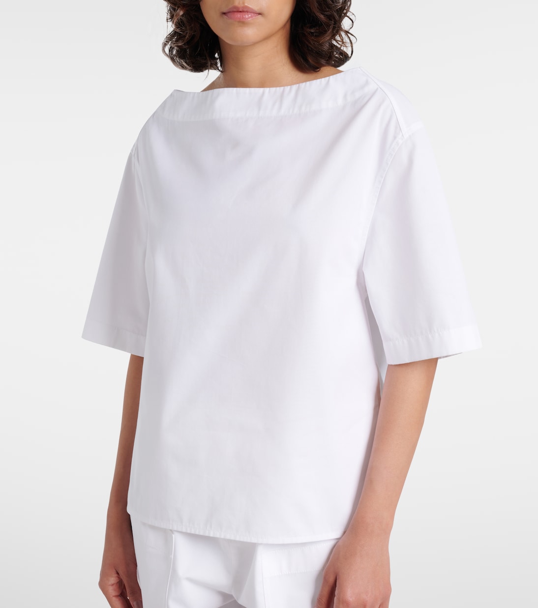 Oversize-Top aus Baumwollpopeline | Tod's