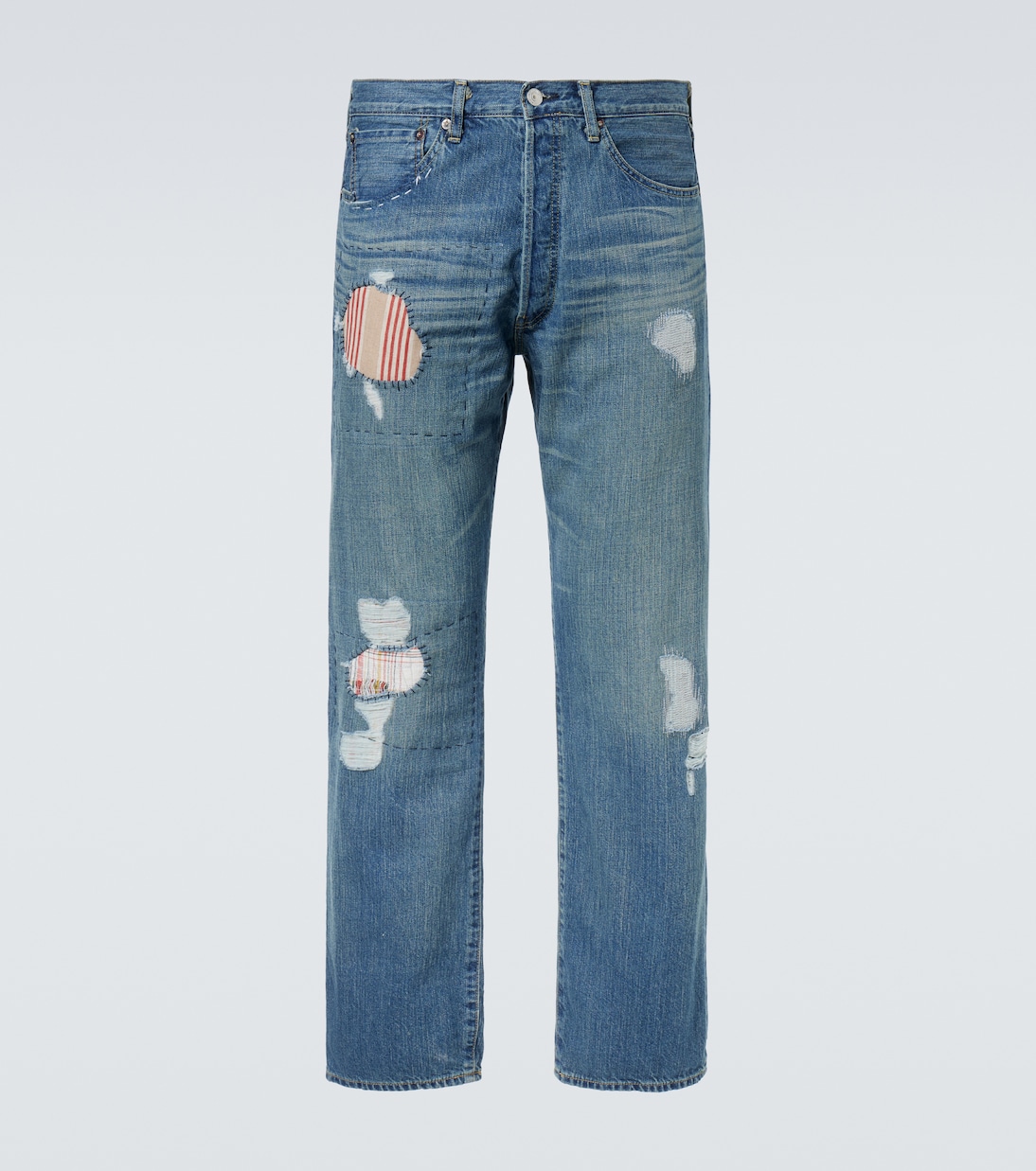 x Levi's® patchwork straight jeans | Junya Watanabe
