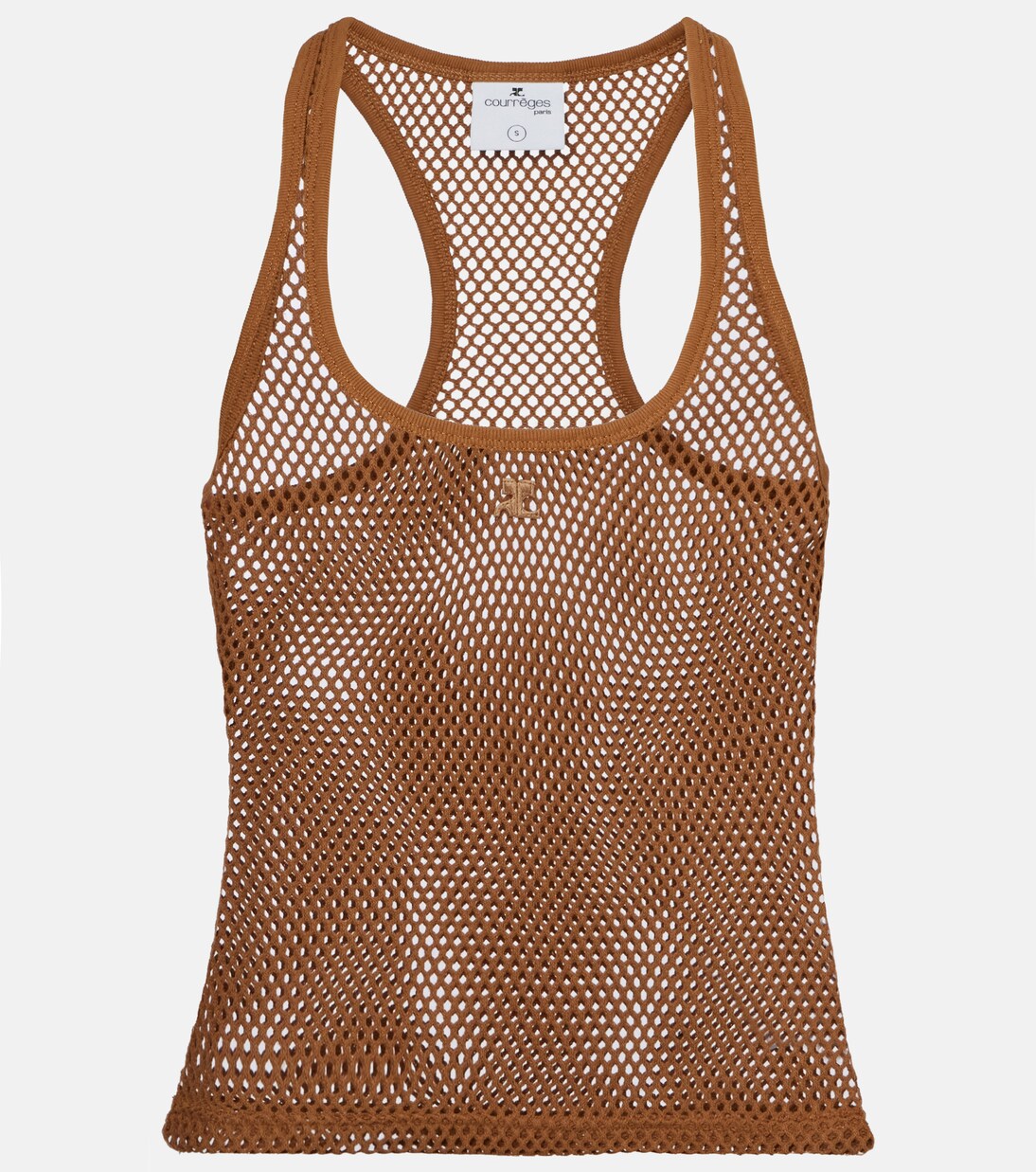 Top Scuba aus Baumwoll-Mesh | Courrèges