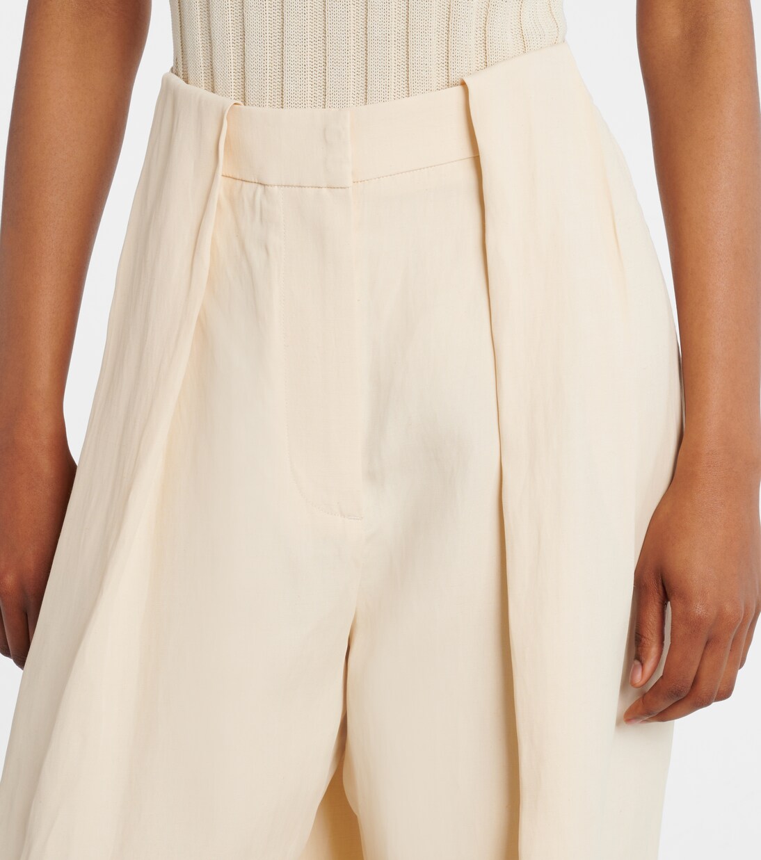 Weite High-Rise-Hose | Stella McCartney