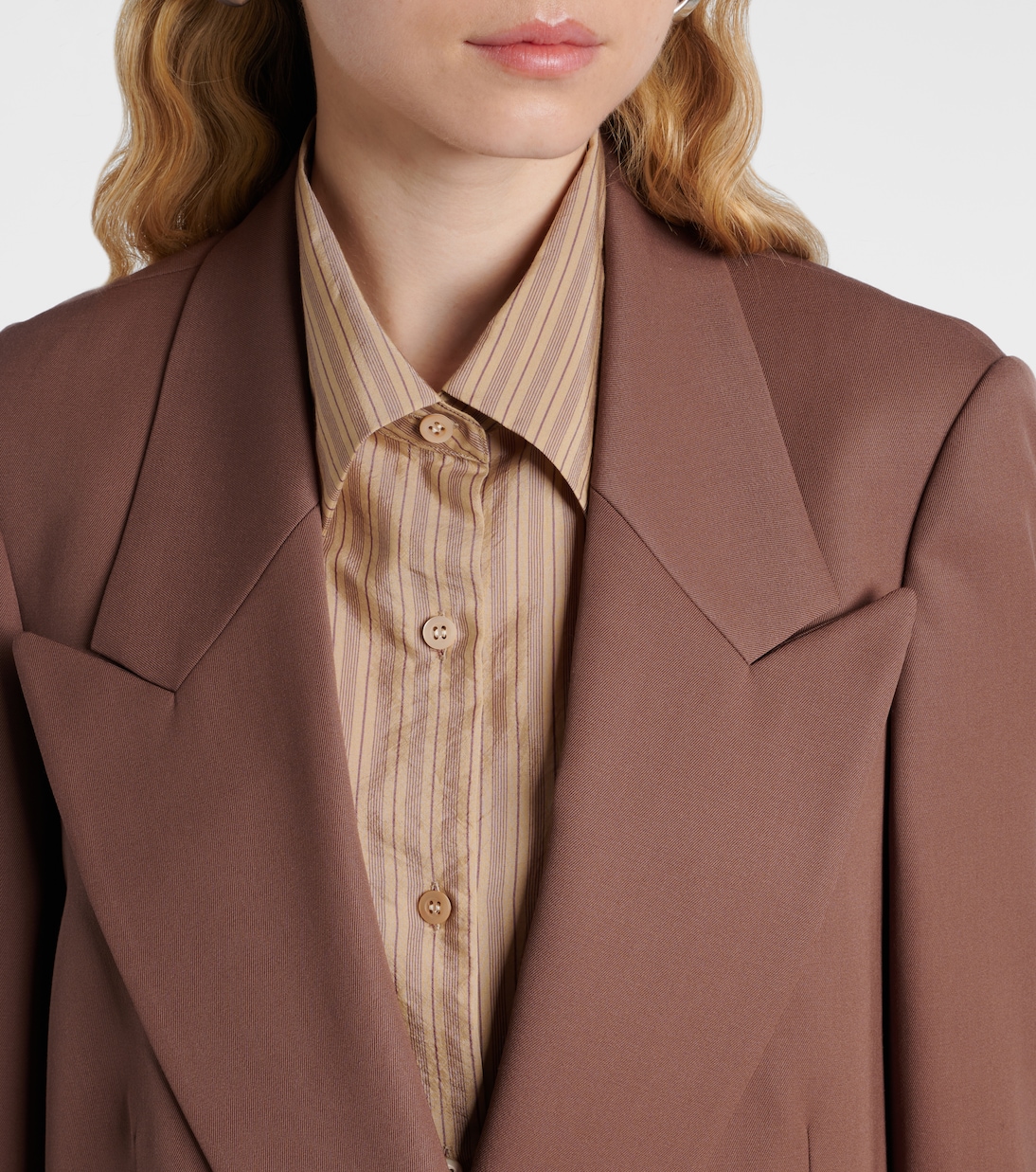 Oversize-Blazer aus Wolle | Dries Van Noten