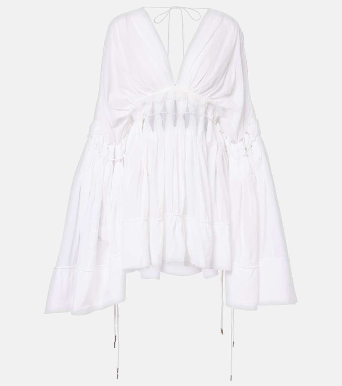 Sirocco sheer cotton-blend minidress | Christopher Esber