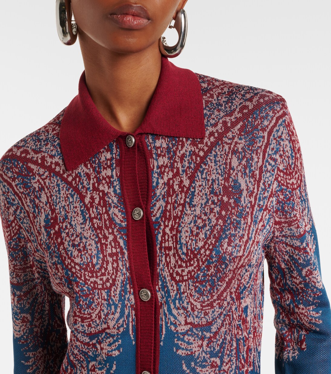 Paisley jersey shirtdress | Etro
