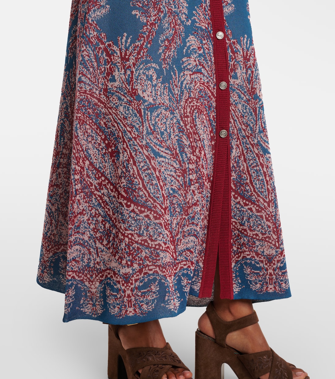 Paisley jersey shirtdress | Etro