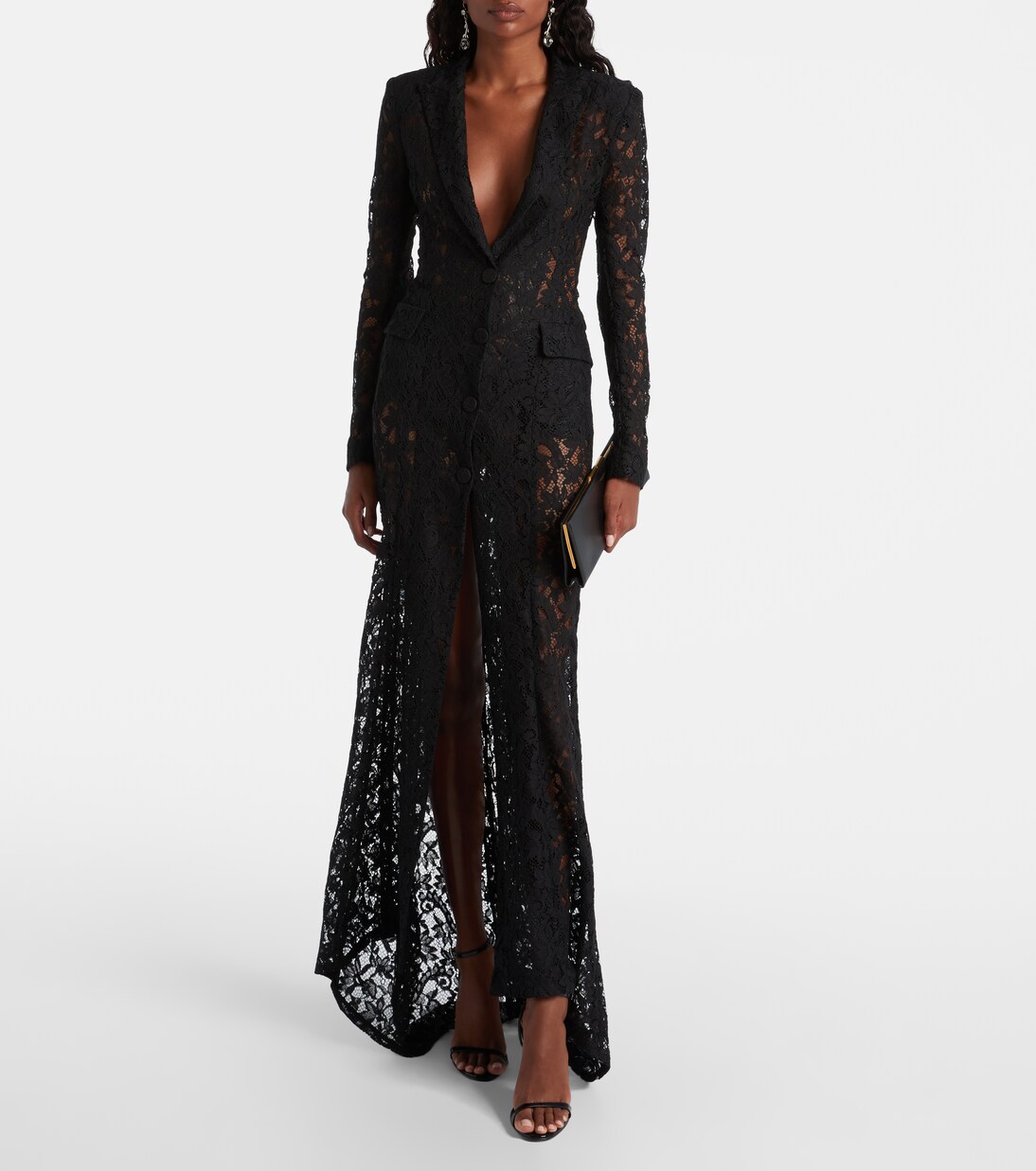 Lace maxi dress | Blumarine