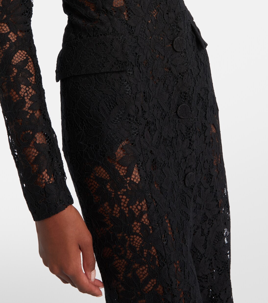 Lace maxi dress | Blumarine