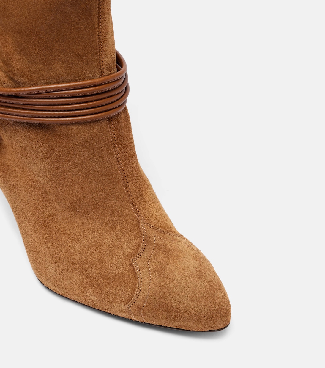 Bottes Lestany en daim | Isabel Marant