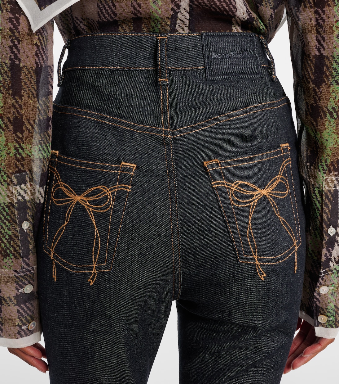 High-Rise Flared Jeans | Acne Studios