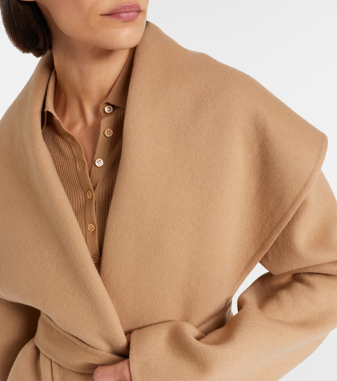 Harris cashmere coat | Gabriela Hearst