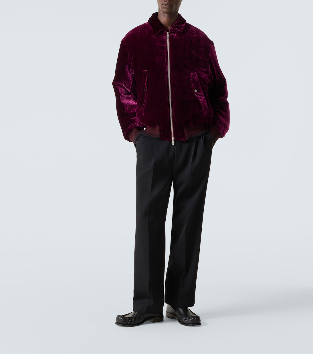 Bomberjacke aus Samt | Dries Van Noten