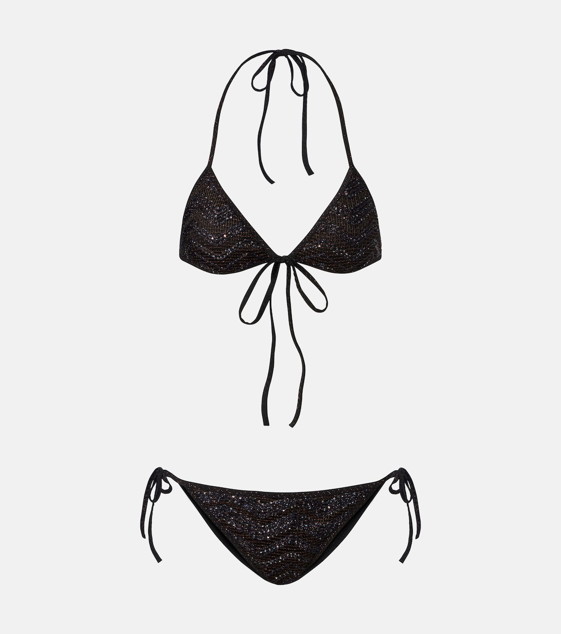 Bikini aus Häkelstrick mit Pailletten | Missoni