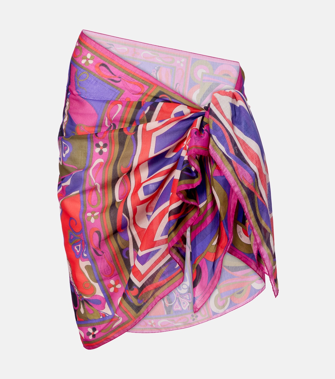 Orchidee cotton beach cover-up | Pucci