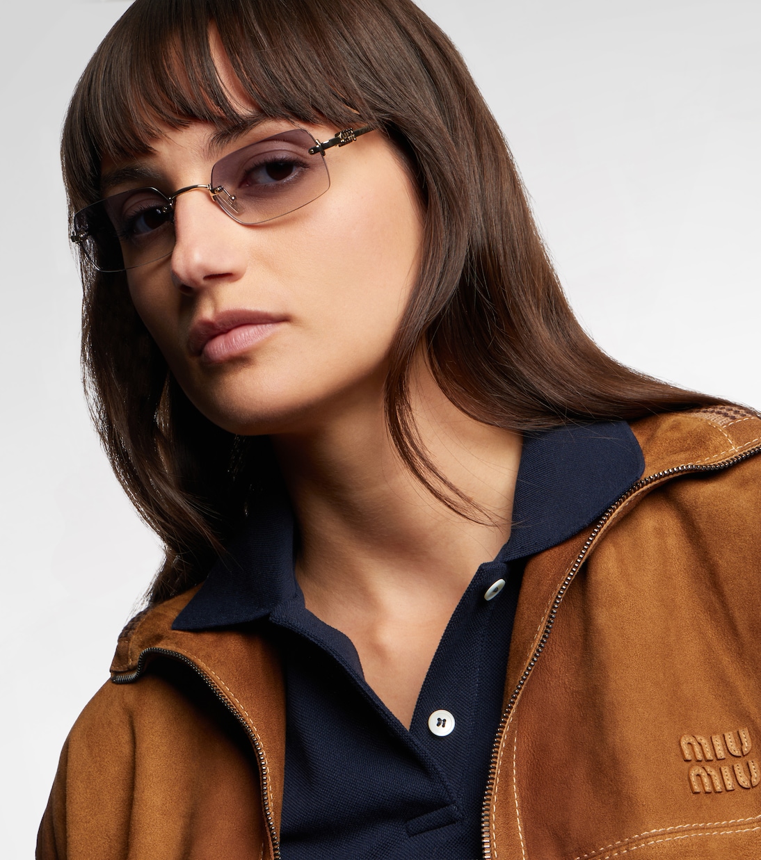 Eckige Sonnenbrille | Miu Miu