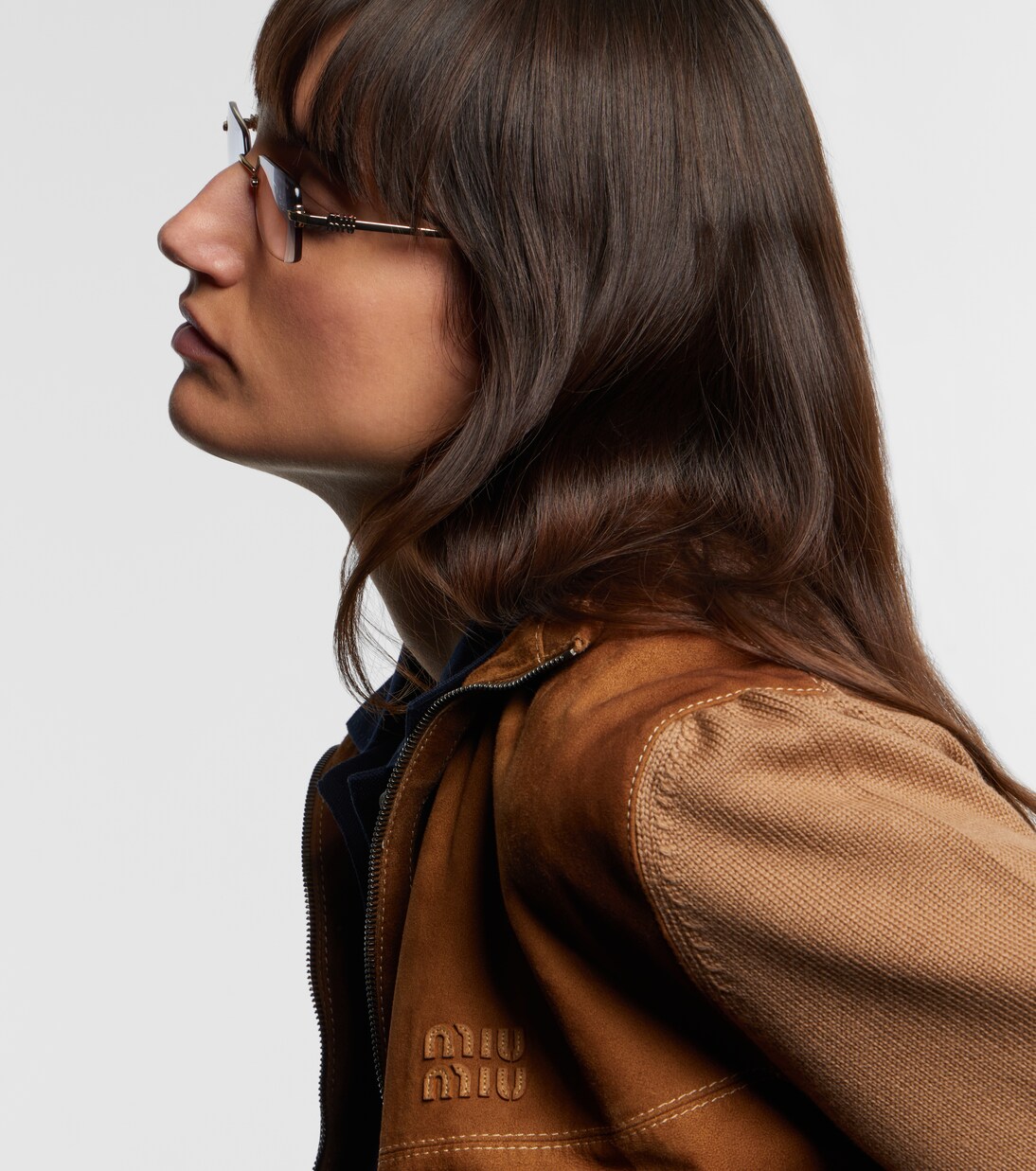 Eckige Sonnenbrille | Miu Miu