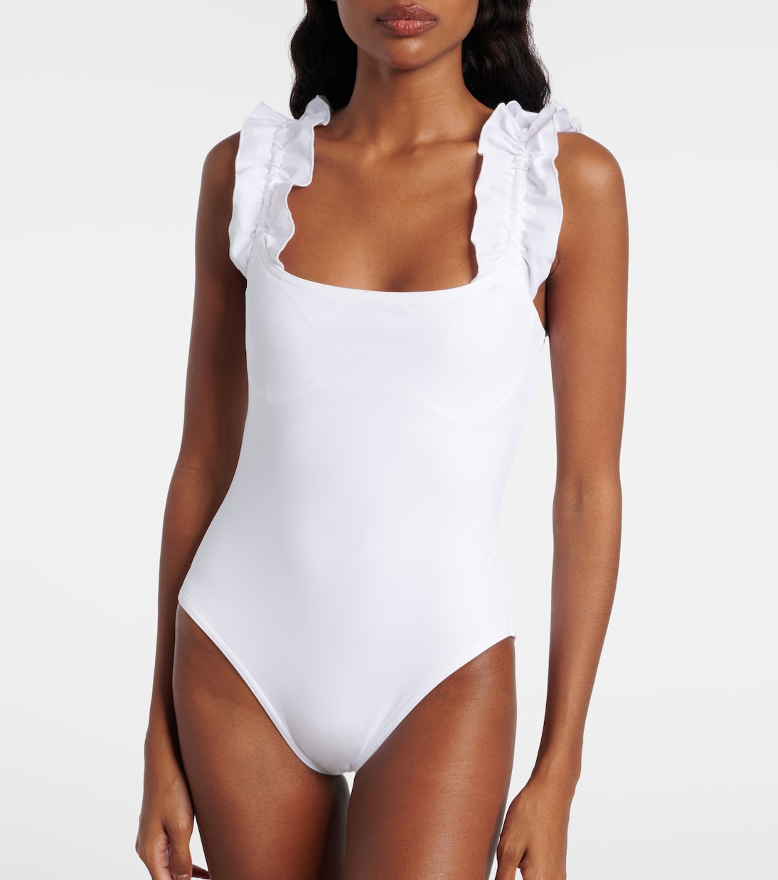Evie ruffled swimsuit | Karla Colletto