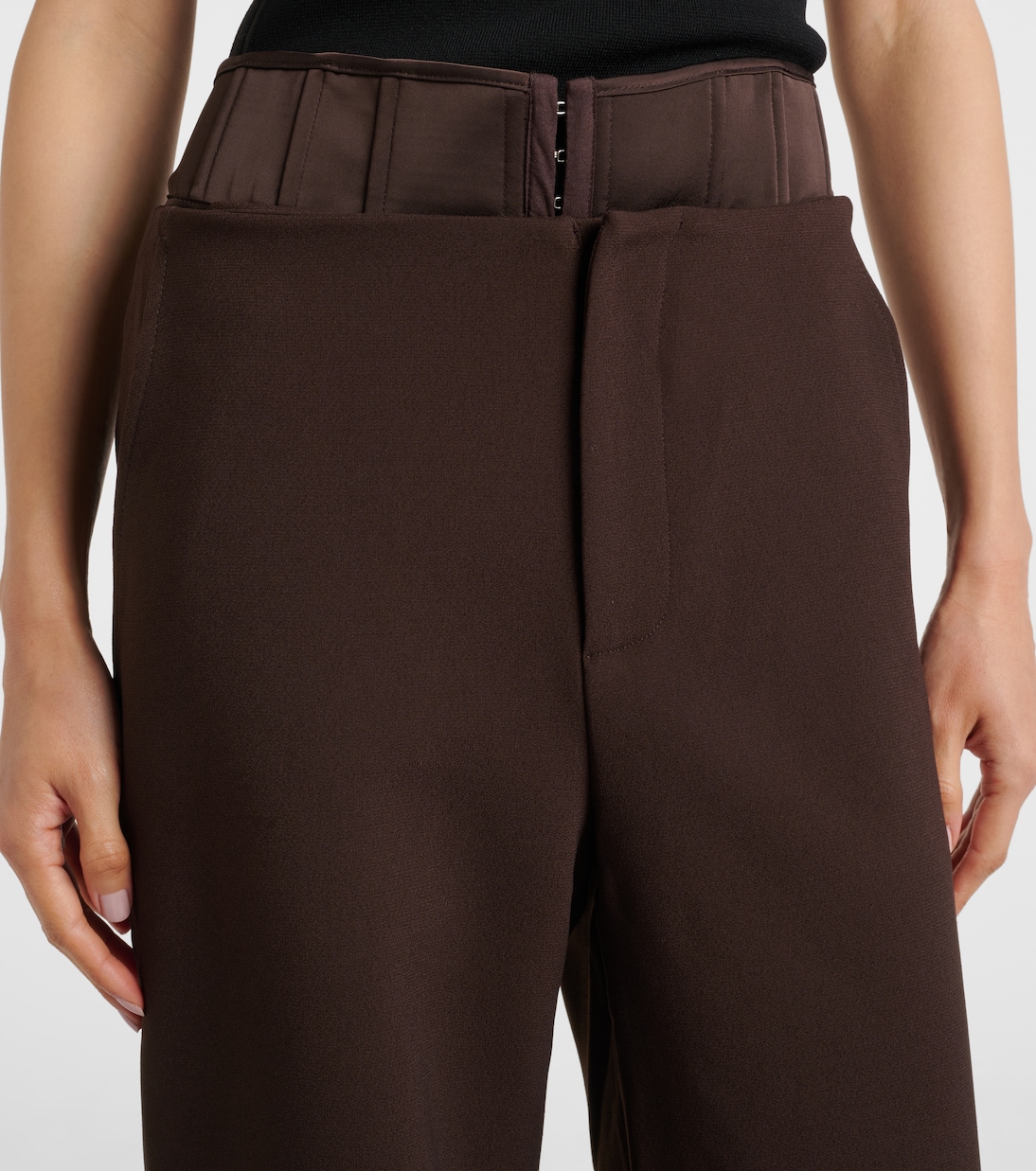 Pantalon ample à taille haute | Rotate