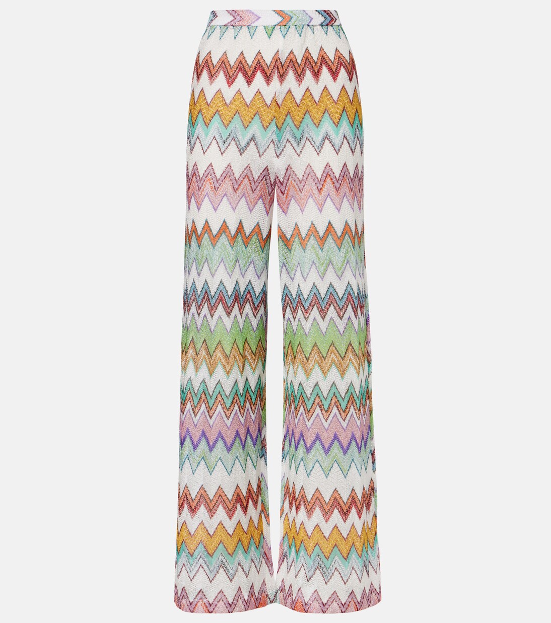 Gerade Hose aus Lamé | Missoni