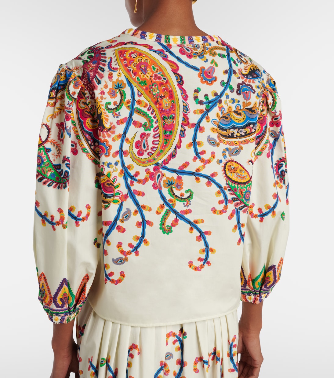 Paisley printed cotton top | Etro