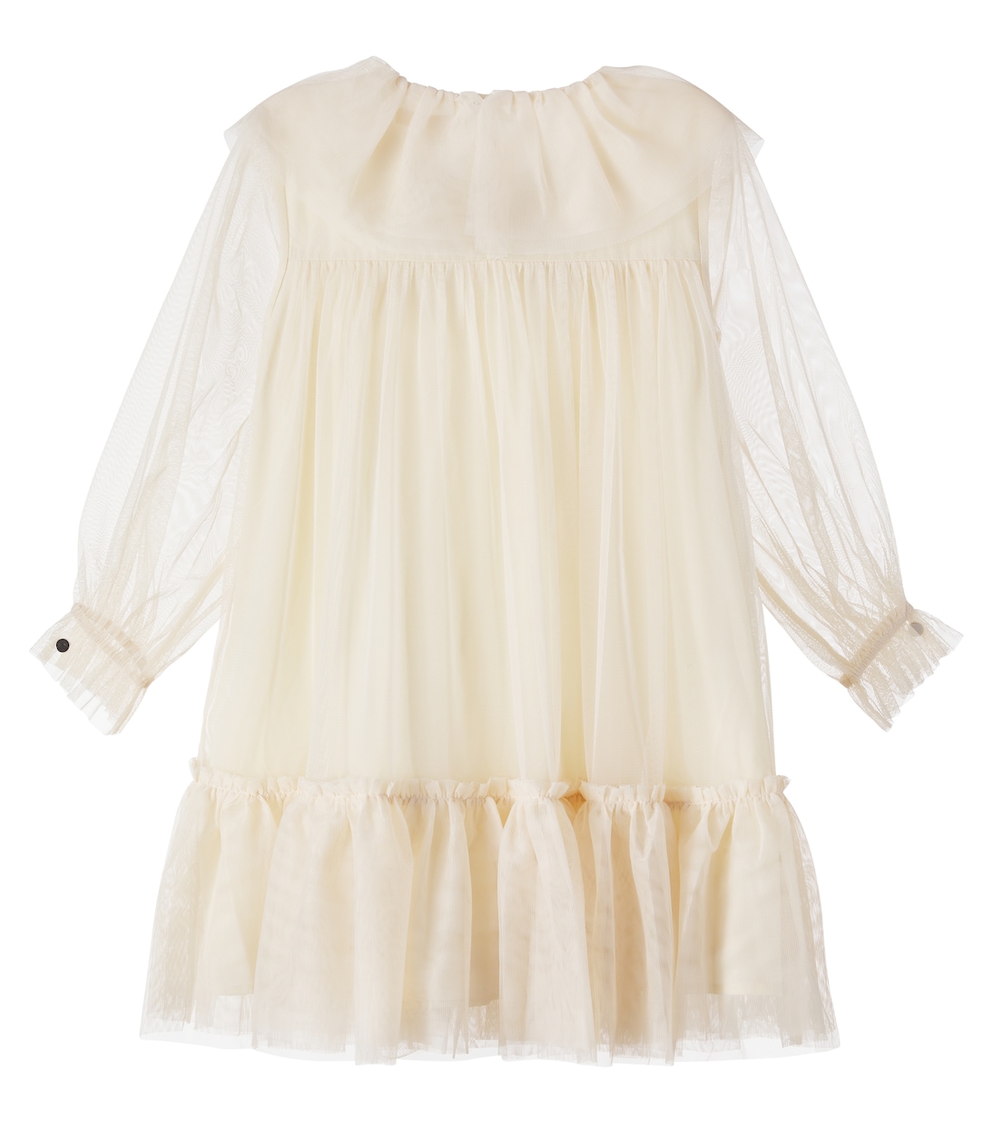 Bow-detail tulle dress | Konges Sløjd