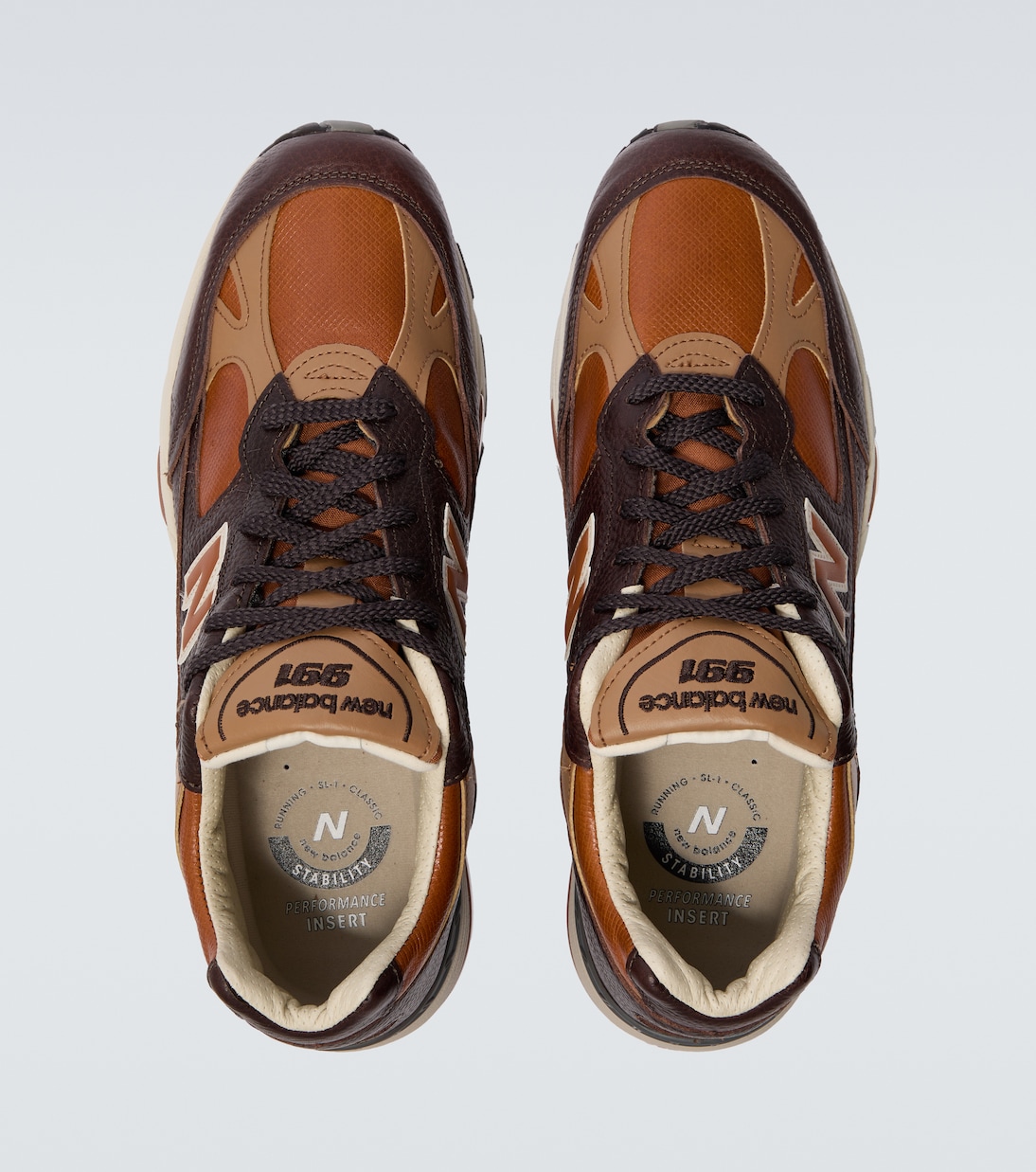 Made In UK 991v1 leather sneakers | New Balance