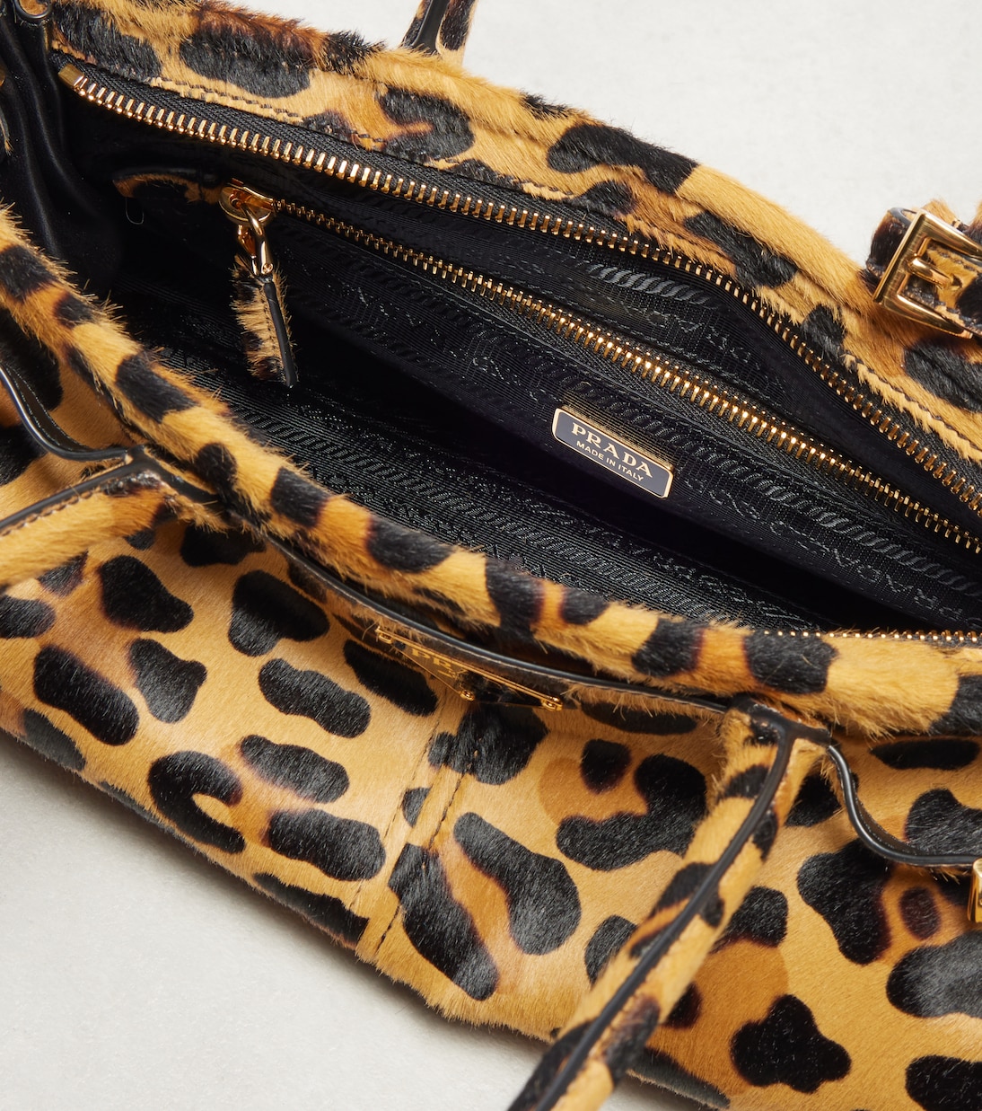 Prada Bonnie Medium calf hair shoulder bag | Prada