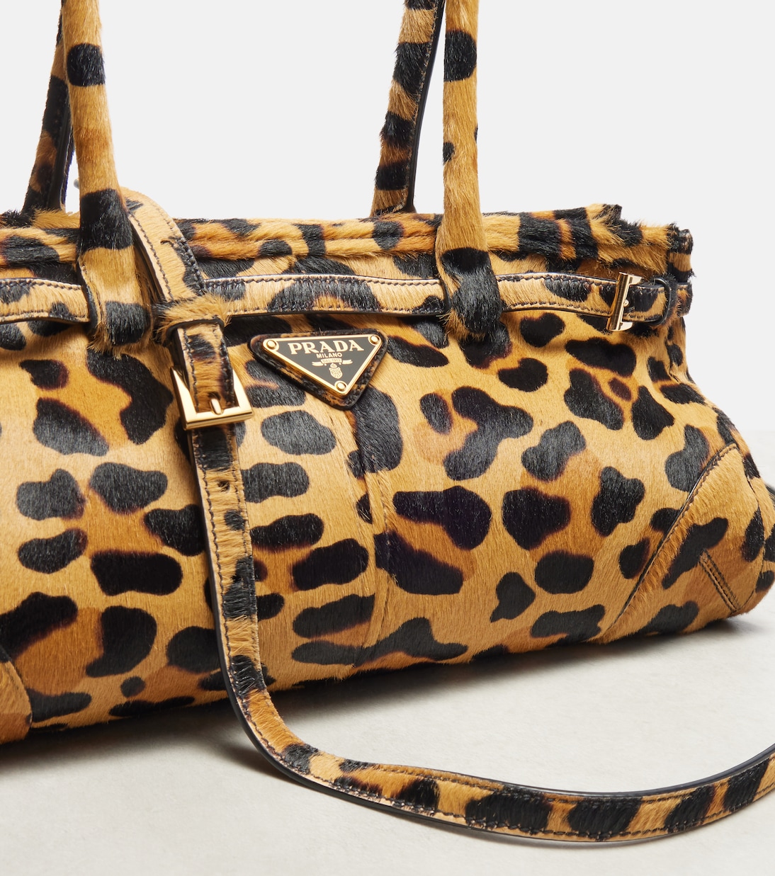 Prada Bonnie Medium calf hair shoulder bag | Prada