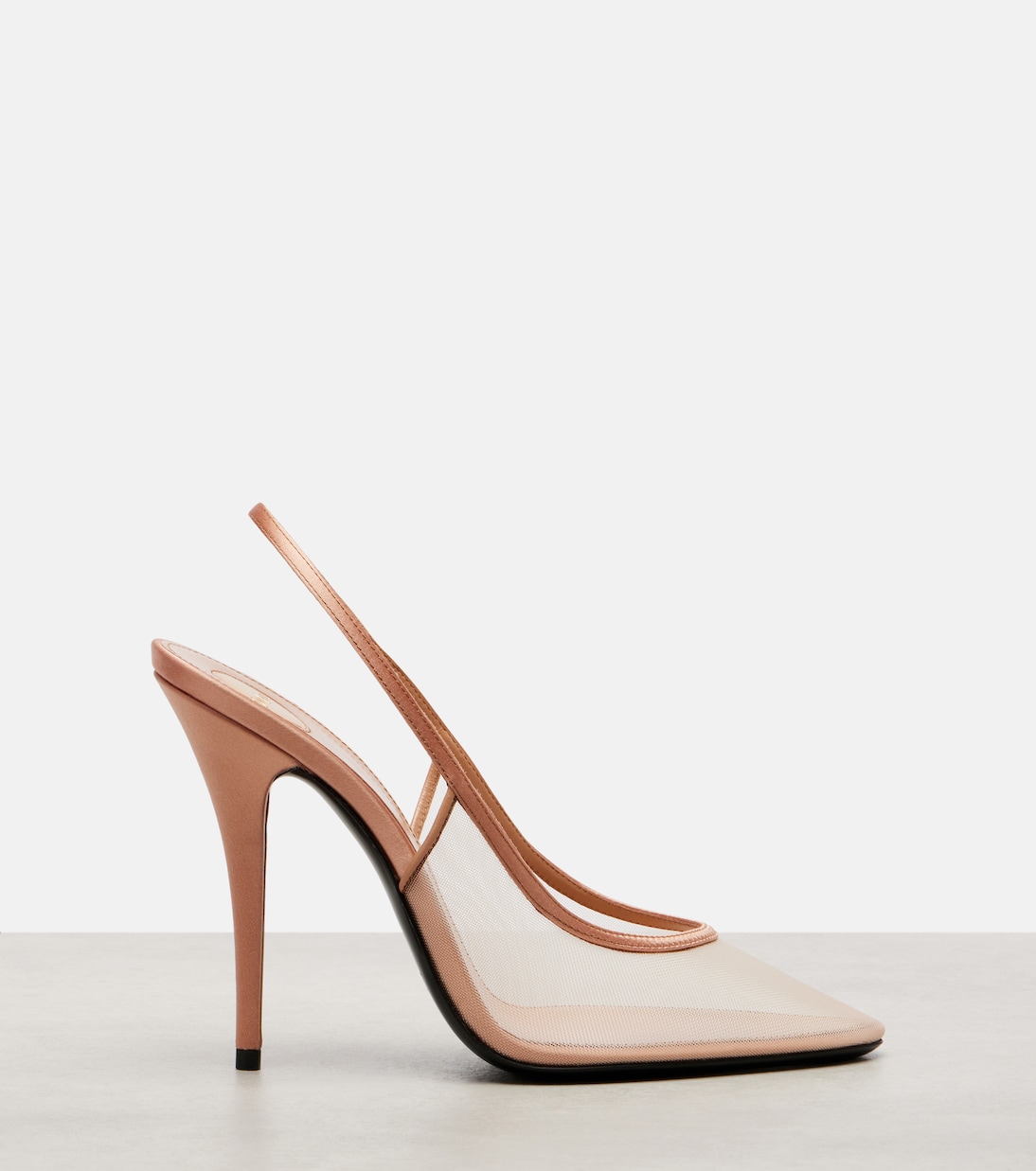 Pumps slingback Anita 110 in mesh | Saint Laurent