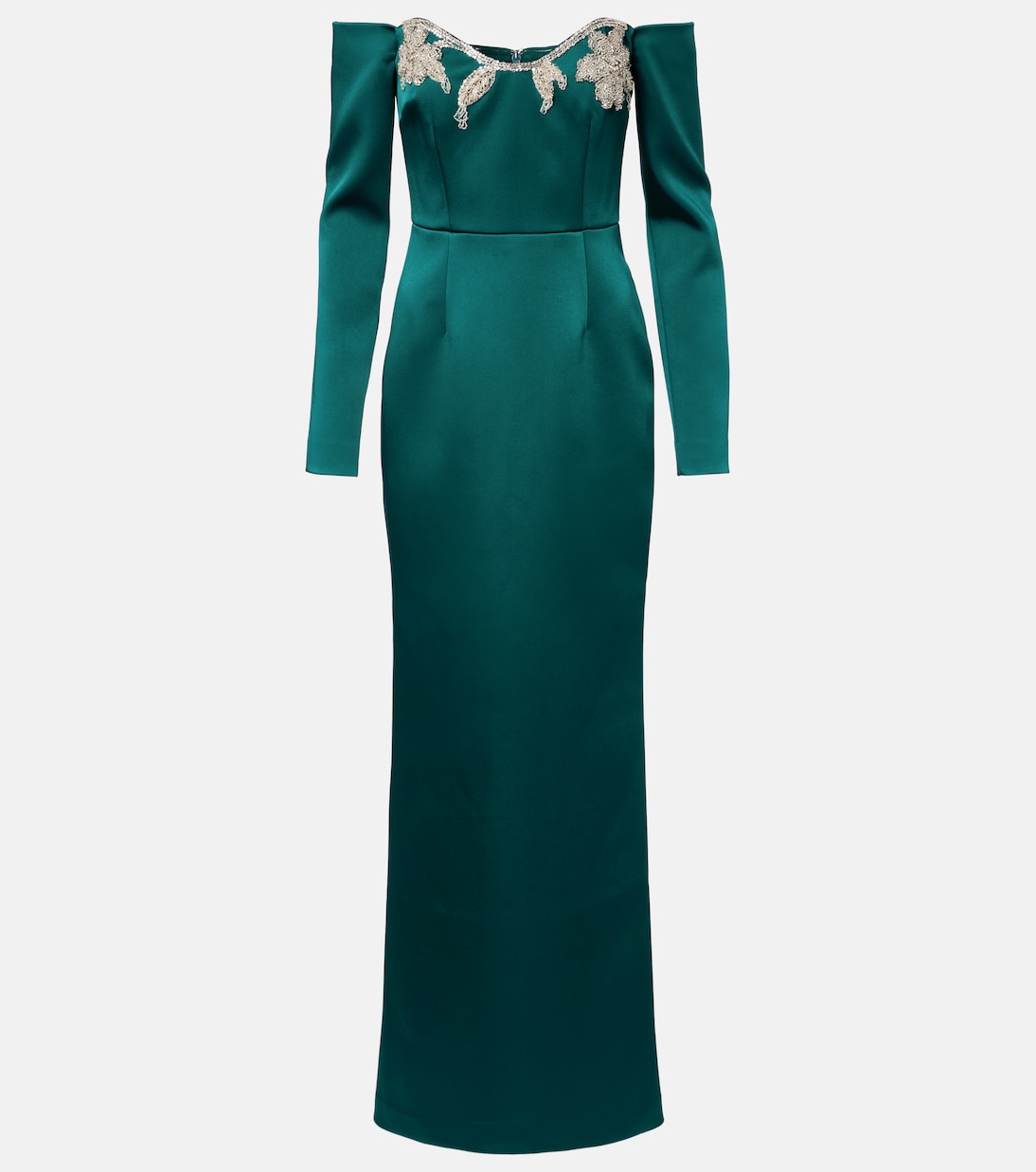 Ellerie embellished off-shoulder gown | Rebecca Vallance