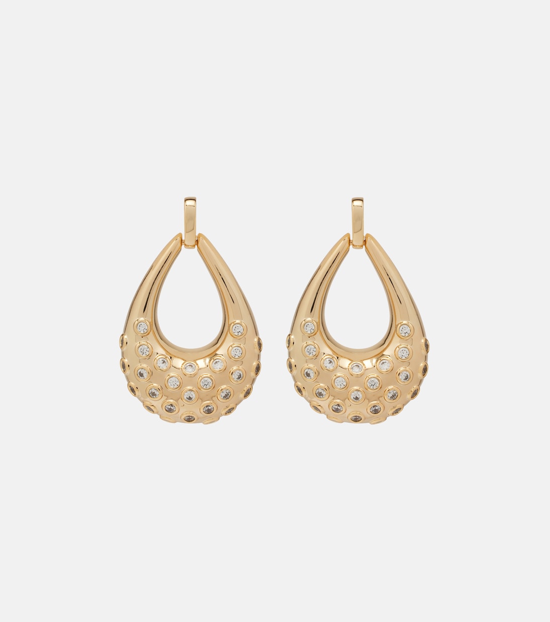 Ohrringe mit Kristallen | Self-Portrait