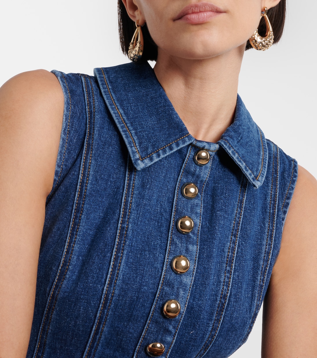 Ohrringe mit Kristallen | Self-Portrait