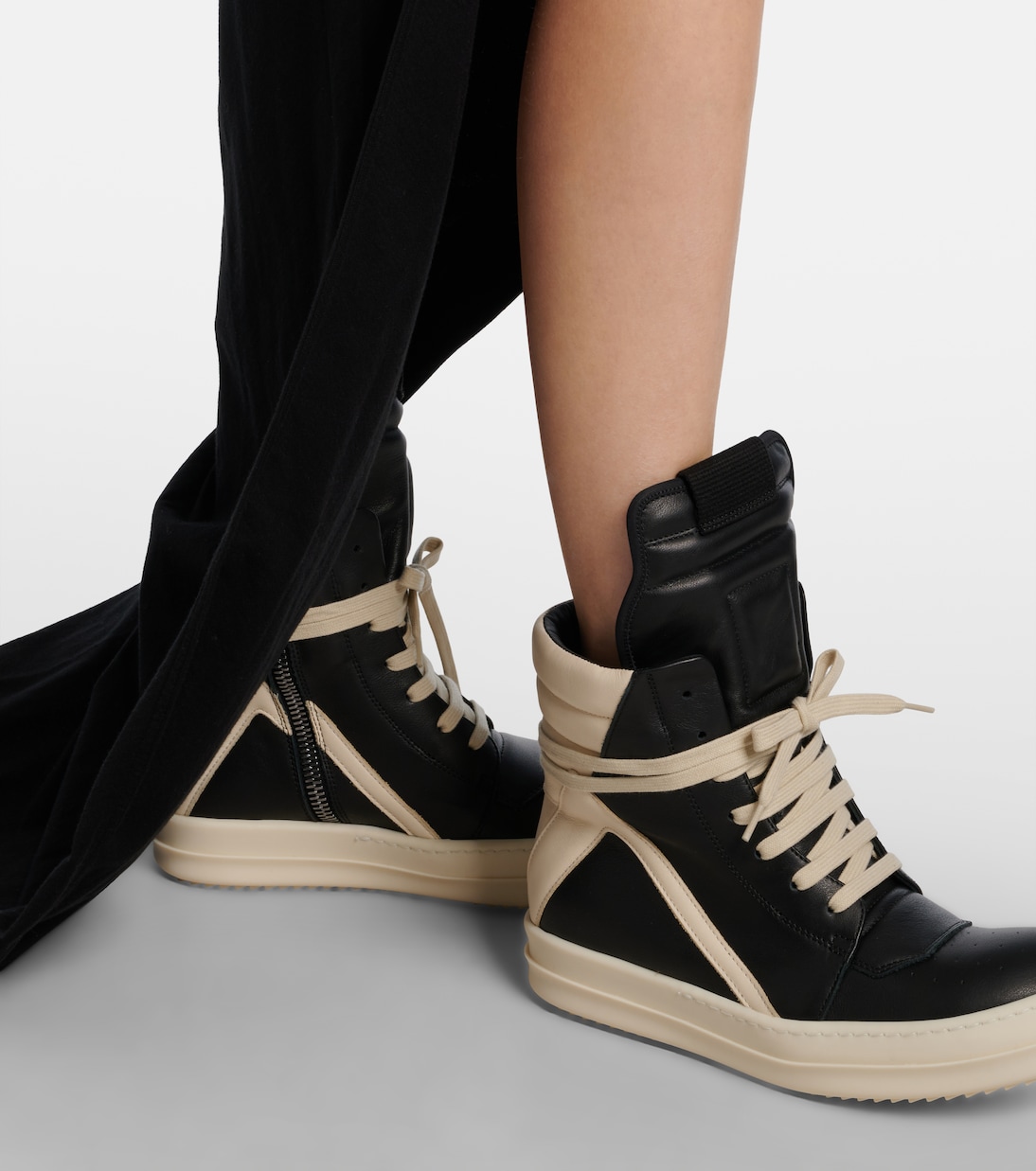 Geobasket leather sneakers | Rick Owens