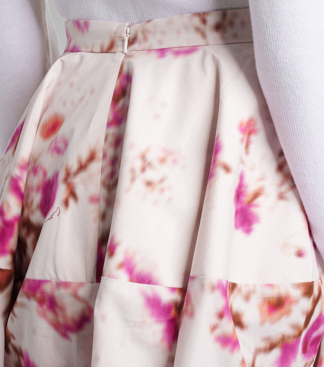 Midirock aus Baumwollpopeline | Erdem