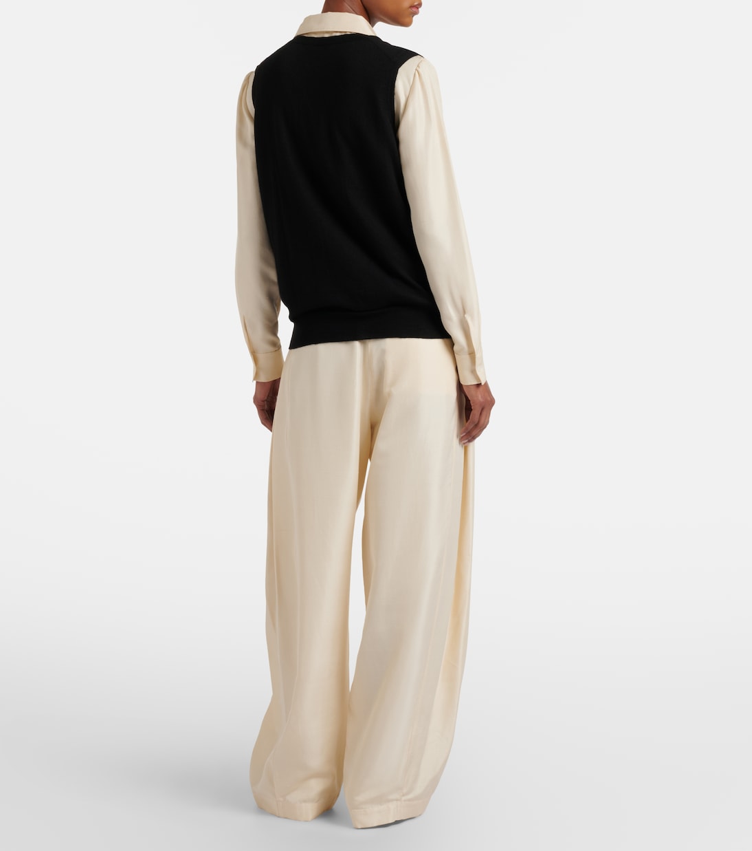 Kolina真丝阔腿裤 | The Row