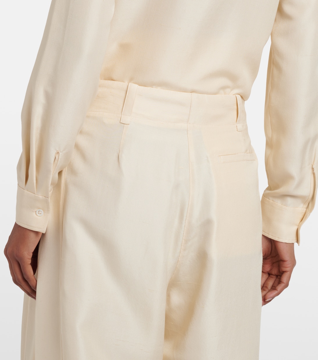 Kolina真丝阔腿裤 | The Row