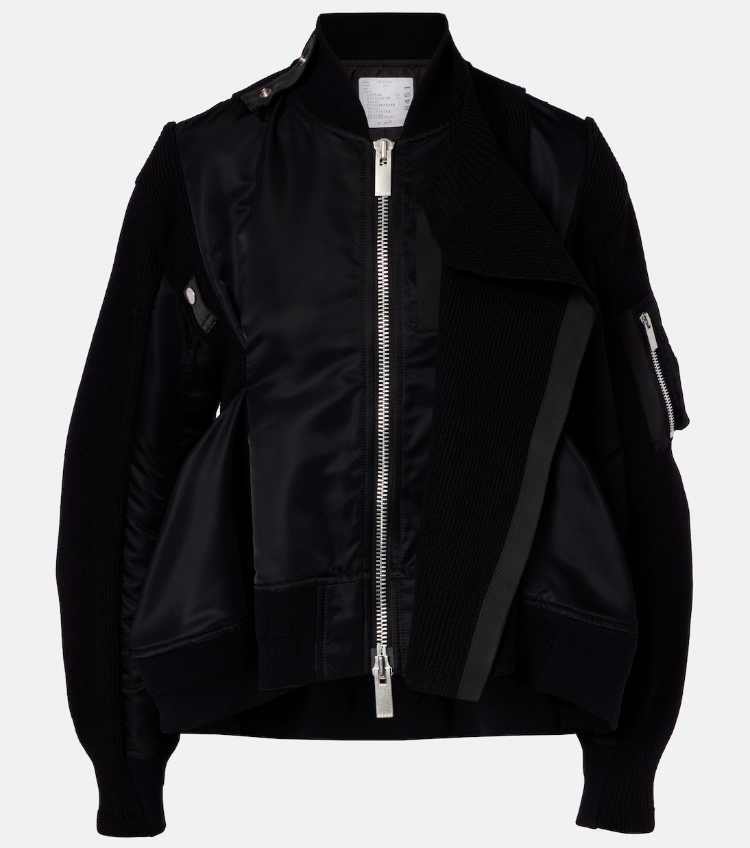 Paneled blouson jacket | Sacai