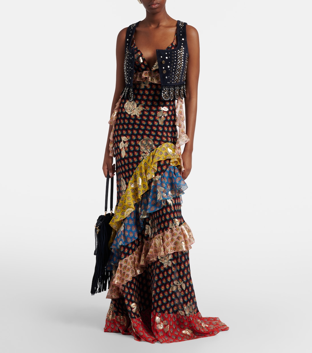 Chaleco de ante con tachuelas | Etro