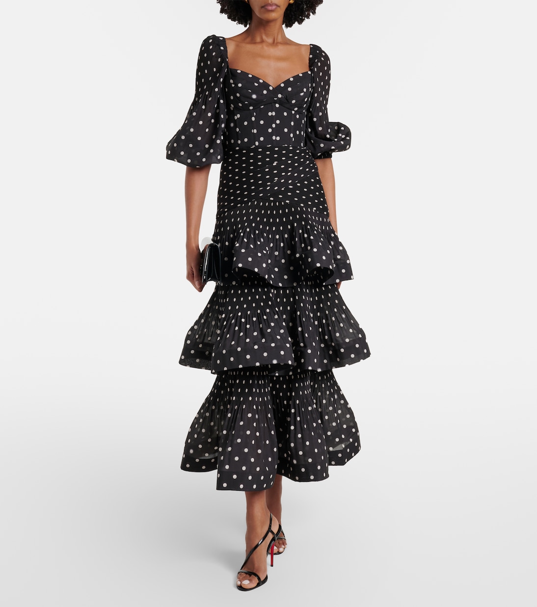 Polka-dot crop top | Zimmermann