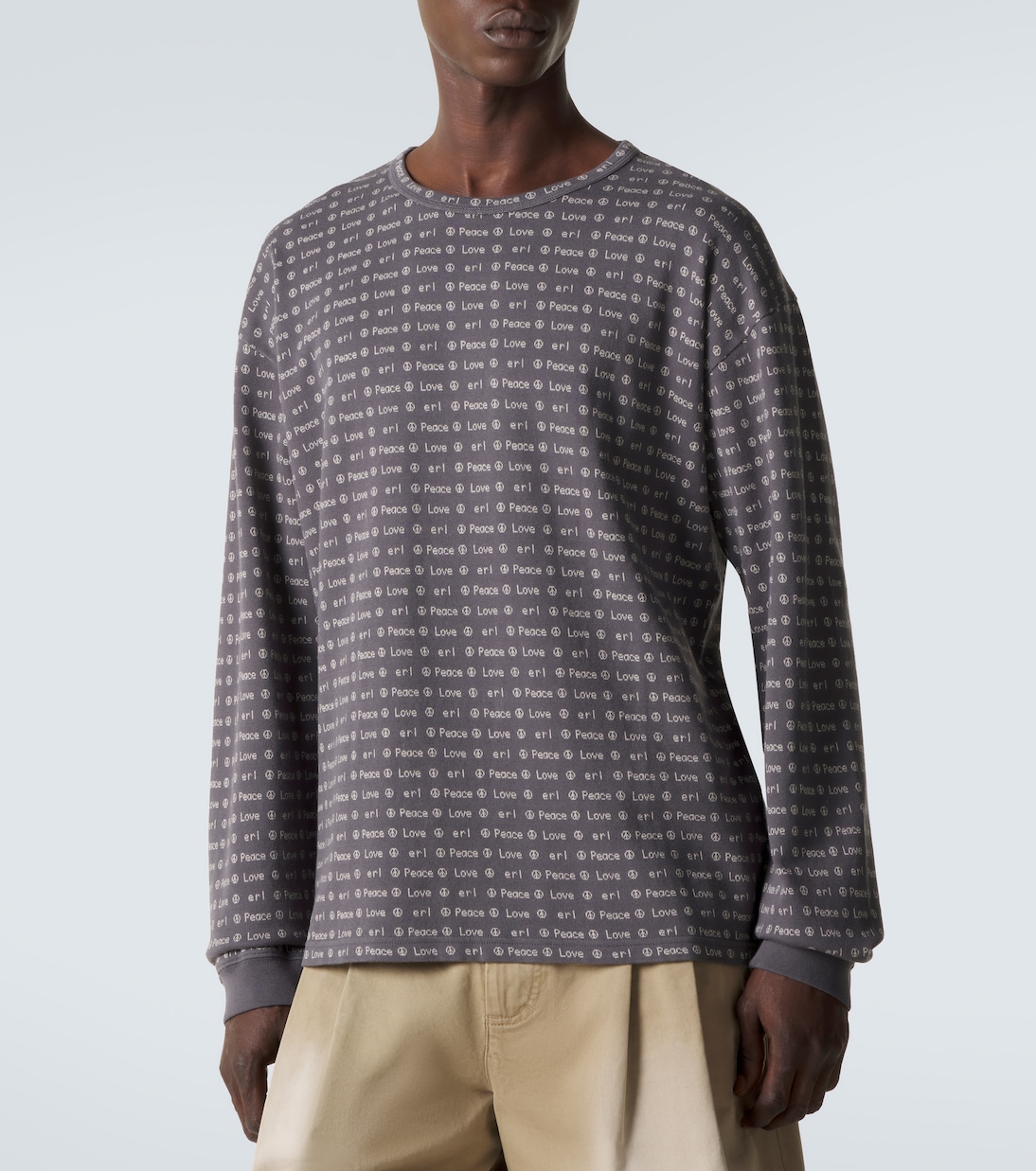Jacquard cotton sweater | ERL