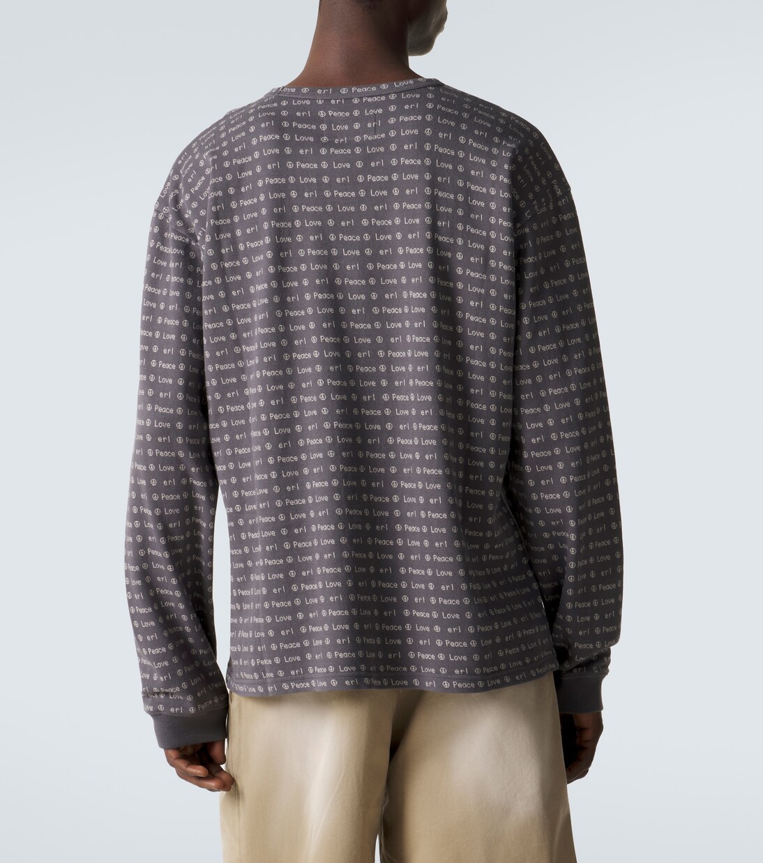 Jacquard cotton sweater | ERL
