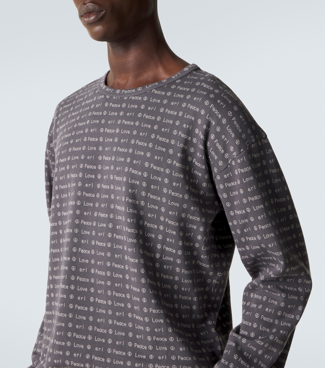 Jacquard cotton sweater | ERL