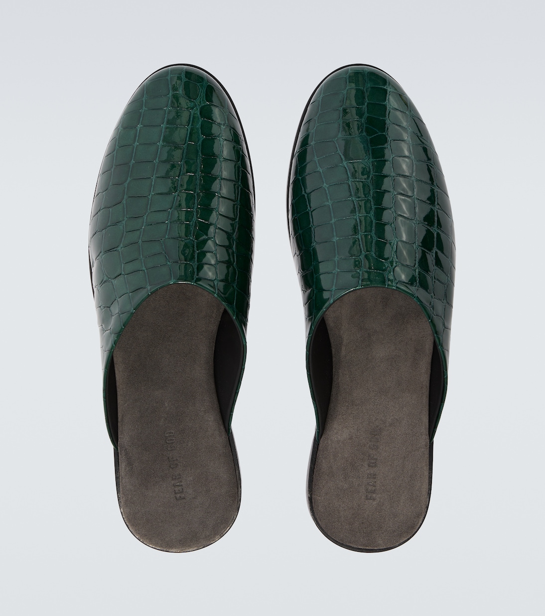 Mules de piel grabada | Fear of God