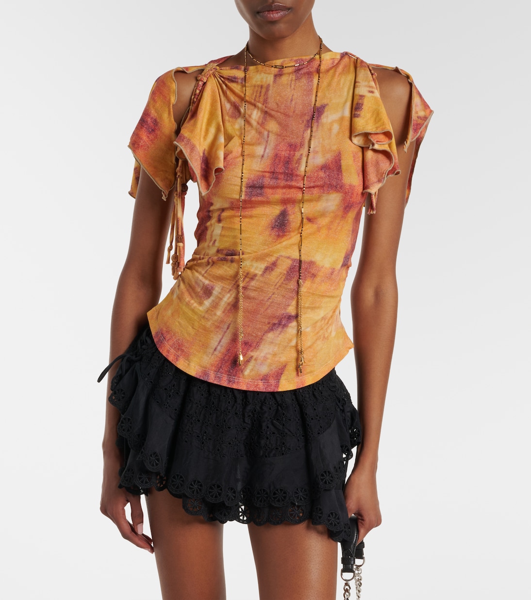 Top Jazia en coton à volants | Isabel Marant